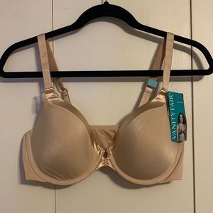 Vanity Fair Front Close Tan Bra